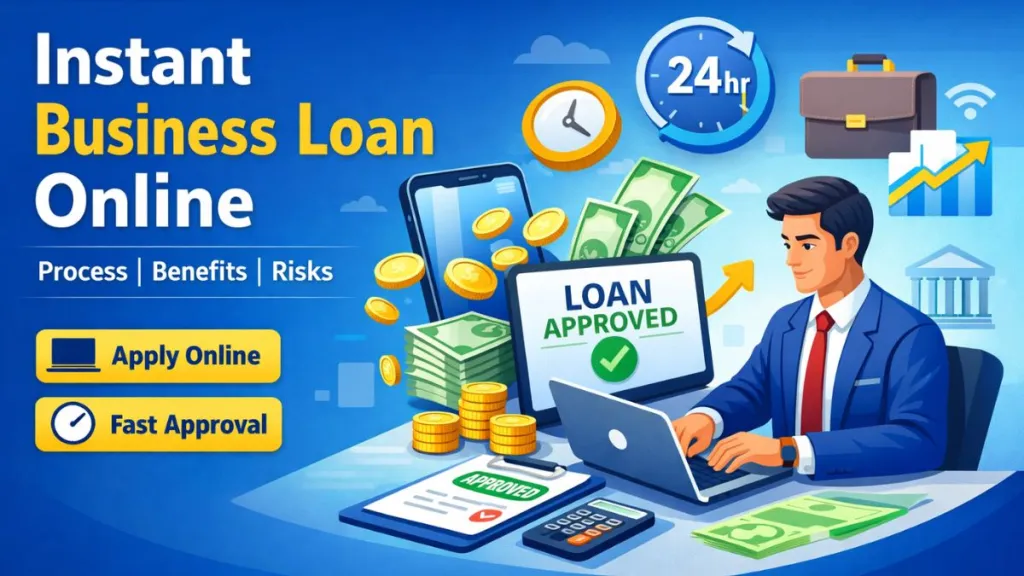 Instant Business Loan Online: Process, Benefits & Risks